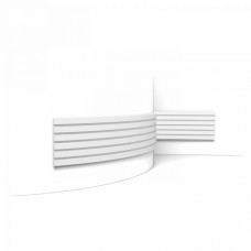Гипсовая 3D-панель W111F BAR FLEX 200x2x25см
