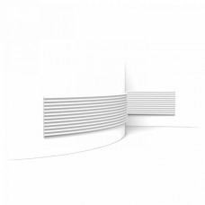 Гипсовая 3D-панель W108F ZIGZAG 200x2x25см