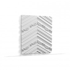Гипсовая 3D-панель W130 ШЕВРОН/CHEVRON 200x2x40см Гипсовая 3D-панель W130 ШЕВРОН/CHEVRON 200x2x40см