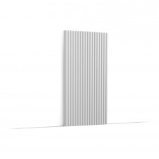 Гипсовая 3D-панель WX210-3000 СВИРЕЛЬ/REED 300x25x1см