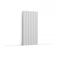 Гипсовая 3D-панель WX218-2600  ФЛЕЙТА АЛЬТ/FLUTE XL 260x2x26см