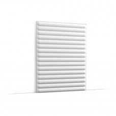 Гипсовая 3D-панель W214  МИРАЖ ХОЛМА XL/HILL BEAD XL 200x2x40см