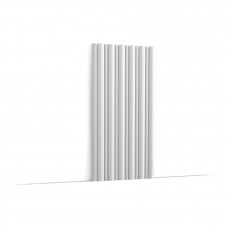 Гипсовая 3D-панель WX211  ФЛЕЙТА/FLUTE 200x2x26см