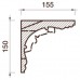 Дк-457 карниз с рисунком 150Нх155мм