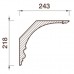 Дк-479 карниз с рисунком 218Нх243мм