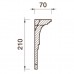 Дк-473 карниз с рисунком 210Нх70мм