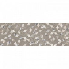 Декор глянцевая Riola DWU12RLA44R 74x25 9мм  серый Alma Ceramica