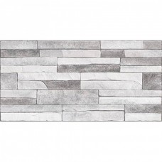 Керамическая плитка глянцевая Discover TWU2550DCV17 Рельефная 50x25 8мм  серый Alma Ceramica