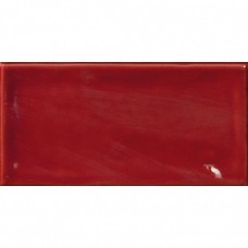 Керамическая плитка глянцевая Glamour Carmin 15x8 9мм  красный El Barco