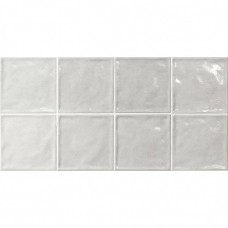 Декор глянцевая Chic Gris Decorado 15x15 9мм  серый El Barco