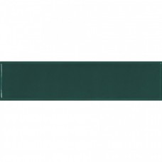 Керамическая плитка глянцевая Acuarela Bondi 30x8 9мм  зеленый El Barco