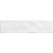 Керамическая плитка глянцевая Acuarela Neutro 30x8 9мм  белый El Barco