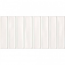 Керамическая плитка глянцевая Borealis Roma Glossy White 30x15 9мм  белый El Barco