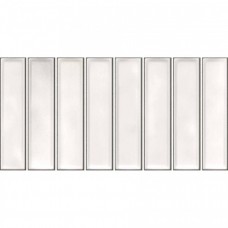 Керамическая плитка глянцевая Alba Blanco 30x15 9мм  белый El Barco