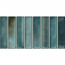 Керамическая плитка глянцевая Alba Azul 30x15 9мм  синий El Barco