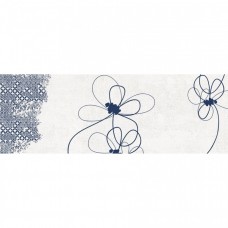 Керамическая плитка матовая Tikko Decor Blanco 90x30 10мм белый El Molino Керамическая плитка матовая Tikko Decor Blanco 90x30 10мм белый El Molino