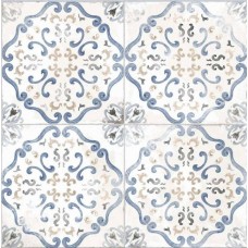 Керамогранит матовая Alice Azul Matt Rect 58x58 10мм  голубой El Molino