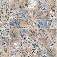 Декор матовая Emotion 03A20A3 Romantic Rose 20x20 8.5мм  бежевый Elios