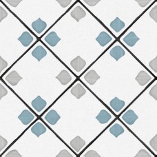 Керамогранит матовая Pattern ENPTR6025MT2020 Ponza Romb 20x20 8мм  многоцветный Ennface