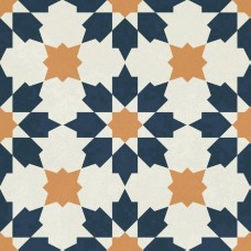 Керамогранит матовая Pattern ENPTR6011MT2020 Maraya Blue 20x20 8мм  многоцветный Ennface