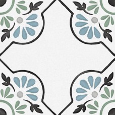 Керамогранит матовая Pattern ENPTR6026MT2020 Ponza Petals 20x20 8мм  многоцветный Ennface