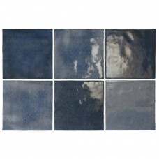 Керамическая плитка глянцевая Artisan 24460 Colonial Blue 13x13 9мм  синий Equipe