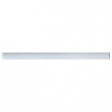Бордюр глянцевая Artisan 24484 Jolly White 20x1 9мм  белый Equipe