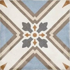 Керамогранит матовая Art Nouveau 24403 Turin Color 20x20 10мм  синий Equipe