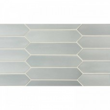 Керамическая плитка матовая Lanse 27489 Blue 25x5 9мм  серый Equipe