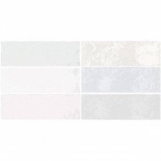 Керамическая плитка глянцевая La Riviera 25864 Melange Микс 20x7 9мм  серый Equipe