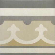 Керамогранит матовая Caprice 20928 Burgundy Border 20x20 8.8мм  бежевый Equipe