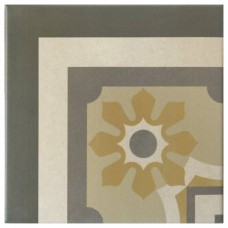 Декор матовая Caprice Burgundy Corner 20x20 10мм  бежевый Equipe