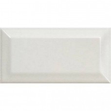 Керамическая плитка глянцевая Metro 20759 Light Grey 15x8 9мм  серый Equipe