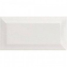 Керамическая плитка глянцевая Metro 12738 White 15x8 9мм  белый Equipe