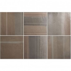 Керамическая плитка глянцевая Habitat 25404 Cala Earth 20x20 9мм  серый Equipe