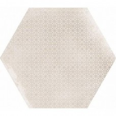 Керамогранит матовая Urban 23601 Hexagon Melange Natural 29x25 8мм  бежевый Equipe
