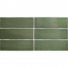 Керамическая плитка матовая Magma 24965 Malachite 20x7 9мм  зеленый Equipe
