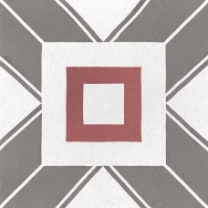 Декор матовая Caprice Deco 22115 Decal Colours 20x20 8.8мм  серый Equipe