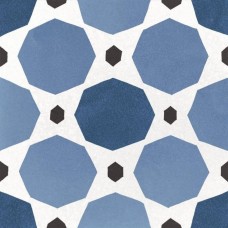 Декор матовая Caprice Deco 22118 Sapphire Colours 20x20 8.8мм  синий Equipe