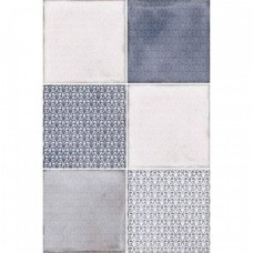 Декор глянцевая Splendours 24058 Royal Blue Night 15x15 9мм  серый Equipe