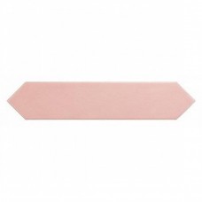Керамическая плитка глянцевая Arrow 25823 Blush Pink 25x5 9мм  розовый Equipe