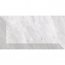 Керамическая плитка глянцевая Bardiglio 23743 Metro Light 15x8 9мм  серый Equipe