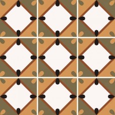 Керамогранит матовая Bauhome 27701 Korola Warm 20x20 9мм  коричневый Equipe