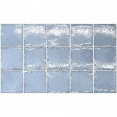 Керамическая плитка глянцевая Altea 27598 Ash Blue 10x10 9мм  синий Equipe