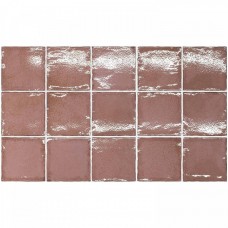 Керамическая плитка глянцевая Altea 27601 Rosewood 10x10 9мм  коричневый Equipe