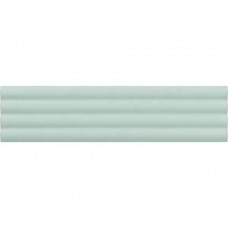 Керамическая плитка матовая Costa Nova 28526 Onda Aloe Matt 20x5 9мм  зеленый Equipe