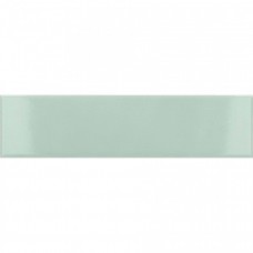 Керамическая плитка глянцевая Costa Nova 28443 Aloe 20x5 9мм  зеленый Equipe