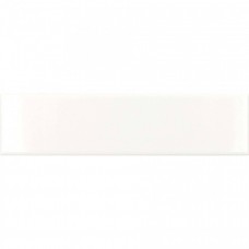 Керамическая плитка глянцевая Costa Nova 28439 White 20x5 9мм  белый Equipe