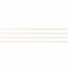 Керамическая плитка глянцевая Costa Nova 28469 Praia White 20x5 9мм  белый Equipe