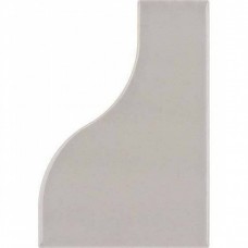 Керамическая плитка глянцевая Curve 28845 Grey 12x8 9мм  серый Equipe